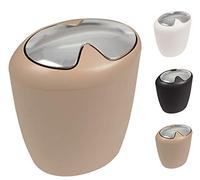 Spirella 10.10555 - Papelera para baño, 29,5 x 25 cm, Color Beige