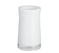 Spirella 10.11344 Sydney - Vaso para cepillos de dientes (acrílico, 12 x 6.5 cm), color blanco