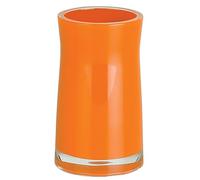 Spirella 10.13625 Sydney - Vaso para cepillos de dientes (acrílico), color naranja