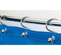 Spirella 10.13696 - Gancho Decorativo Infantil para Cortinas de Ducha, Color Acero