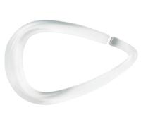 Spirella 10.14717 - Gancho Transparente de Cortina de Ducha (de plástico, Transparente, con Forma de Gota)