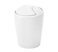 Spirella 10.14960-Papelera, Color, Polipropileno, Blanco