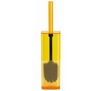 Spirella 10.15287 Cubo - Escobilla de baño, Color Amarillo Transparente