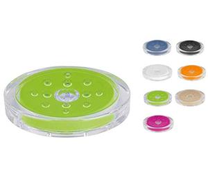 Spirella 10.15373 Sydney - Jabonera (acrílico), Color Verde