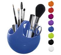 Spirella 10.16912 - Recipiente para Maquillaje, diseño Brillante, Color Azul