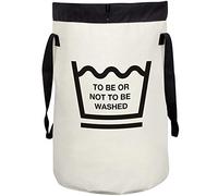 Spirella 10.19357 Sucia Fun Wash to be White 75 L retención de Ropa, plástico, Blanco, 60 x 40 cm, Tela