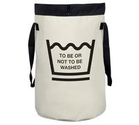 Spirella 10.19357 Sucia Fun Wash to be White 75 L retención de Ropa, plástico, Blanco, 60 x 40 cm, Tela