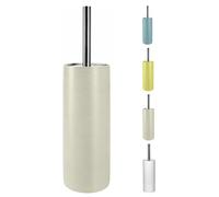 Spirella 10,5 x 10,5 x 42,0 cm, Gris colección Tube Ribbed, Escobilla para el Inodoro, Gres