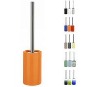 Spirella Tube Escobilla para El Inodoro, Gres, Naranja, 10,5 x 10,5 x 42,0 cm