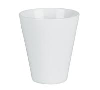 Spirella Ø10.5 x 3.5 cm, Blanco colección MAX Light, Portacepillos de Dientes, Porcelana