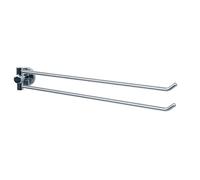 Spirella 1006422 Atlantic - Toallero de Doble Brazo (35 cm), Cromado