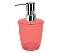 Spirella 1018502 Toronto Coral dispensador de jabón baño Accesorios, poliestireno, 15.5 x 8.5 x 8.5 cm