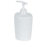 Spirella 11x8.5x16 Blanco colección Lemon, Dispensador de jabón líquido, ABS y Polipropileno