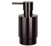 Spirella Nyo Dispensador de Jabón Líquido, Acero Inoxidable, Negro, 14.2 X 7.0 X 6.5 Cm