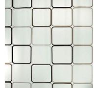 Frame Negro Cortina de Ducha 180 x 200 Cm. 100% Peva Negro Blanco