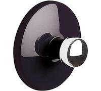 Spirella 4,0, Negro colección Bowl, Gancho Adhesivo, ABS Cromado