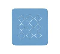 Spirella 55 x 55, Azul colección Alaska, Alfombrilla de Ducha, PVC