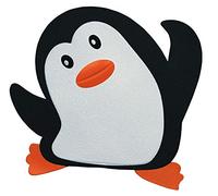 Spirella Pingy Alfombrilla de Ducha, PVC, Negro y Blanco, 5PCS Set