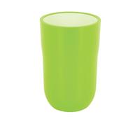 Spirella Ø7,5 x 11,5 cm, Verde colección Cocco, Portacepillos de Dientes, Poliestirol