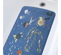 Spirella 71 x 36, Multicolor colección Scuba Diver, Alfombrilla de Ducha, PVC