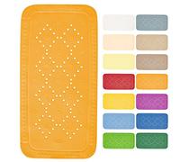 Spirella 91 x 36, Colección Naranja Alaska, Alfombrilla de Ducha, PVC