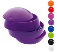 Spirella Accesorio SOBREMESA Bowl Beauty Organizador-3 COMPART Purple 1216256, Blanco, Estandar