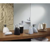 Spirella Accesorio SOBREMESA ETNA Grey/White ESCOBILLERO 1210566, Blanco, Estandar