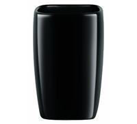 Spirella Accesorio SOBREMESA Retro Black Brillo Vaso 1213612, Blanco, Estandar