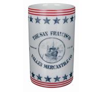 Spirella Accesorio SOBREMESA Tube Watermill Vaso Navy-Red 1217538, Multicolor, Estandar