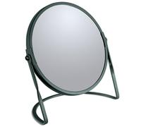 Spirella Akira-Espejo de Maquillaje para baño, 5 aumentos, Color Verde Oscuro, Vert Foncé Mat, Unique Size