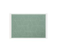Spirella Alfombra de baño algodón Cubo 50x80cm Verde Basile