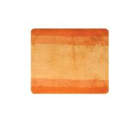 Spirella - Alfombra de baño Balance de poliéster - Antideslizante - 55 x 65 cm - Naranja - Lavable a máquina a 40 °C - 90% poliéster - 10% acrílico - Comodidad y Seguridad