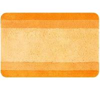 Spirella - Alfombra de baño Balance de poliéster - Antideslizante - 70 x 120 cm - Naranja - Lavable a máquina a 40 °C - 90% poliéster - 10% acrílico - Comodidad y Seguridad
