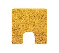 Spirella - Alfombra de baño de Microfibra Highland - Antideslizante, de Secado rápido y Lavable - 100% poliéster Suave y Duradero - Azafrán - 55 x 55 cm