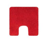 Spirella - Alfombra de baño de Microfibra Highland - Antideslizante, de Secado rápido y Lavable - 100% poliéster Suave y Duradero - Rojo - 55 x 55 cm