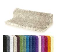 Spirella - Alfombra de baño de Microfibra Highland - Antideslizante, de Secado rápido y Lavable - 100% poliéster Suave y Duradero - Color Crudo - 70 x 120 cm