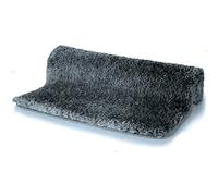 Spirella - Alfombra de baño de Microfibra Highland - Antideslizante, de Secado rápido y Lavable - 100% poliéster Suave y Duradero - Gris Granito - 60 x 90 cm