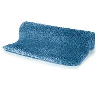 Spirella - Alfombra de baño de Microfibra Highland - Antideslizante, de Secado rápido y Lavable - 100% poliéster Suave y Duradero - Azul Turquesa - 80 x 150 cm