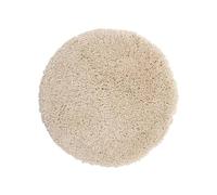 Spirella - Alfombra de baño de Microfibra Highland - Antideslizante, de Secado rápido y Lavable - 100% poliéster Suave y Duradero - Color Crudo - Ø60 cm