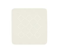 Spirella - Alfombra de Ducha de Espuma de PVC Alaska - Antideslizante con ventosas y Orificios de Drenaje, antimoho - 55 x 55 cm - Blanco Nieve