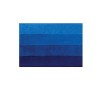 Spirella Alfombrilla de baño Quattro Blu, 55 x 65 cm