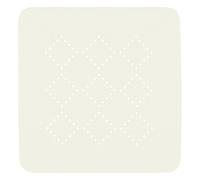 Spirella Alfombrilla de Ducha antibacteriana y Antideslizante con ventosas - Groenlandia Blanco - Aprox. 55 x 55 cm.