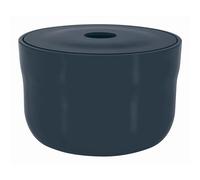 Spirella - Caja de Almacenamiento Multi-Box, Modelo Cocco - Ideal para Organizar el Baño, la Cocina o la Oficina - Práctica y Elegante - Tamaño Estándar - Gris Oscuro