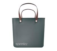 SPIRELLA - Cesta Multiusos de 25L en Polipropileno 100% Reciclado, Ideal para Almacenamiento, Organización y Decoración de su Hogar o Oficina, Antracita