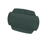 Spirella - Cojín para bañera Alaska Verde Oscuro con 8 ventosas antibacterianas - Antideslizante Lavable - 23 x 32 cm