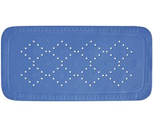 Spirella colección Alaska, Alfombrilla de Ducha 91 x 36,PVC,Azul