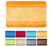 Spirella colección Balance, Alfombrilla de Ducha 70 x 120,90% Polyester-10% Acrílico,Naranja