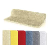 Spirella, Colección Beige Fino, Alfombrilla de baño, 100% Poliéster y Microfibra, 50 x 80