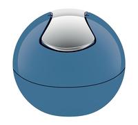 Spirella colección Bowl, Papelera Ø16 x 14 cm (1 Litro), Poliestireno, Azul