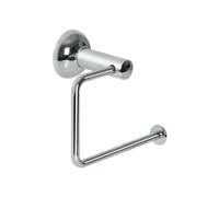 Spirella colección Campagne, Dispensador de Papel higiénico - Barra 12,5x7, Metal Cromado, Gris